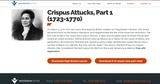 Crispus Attucks, Part 1 (1723-1770) - HS