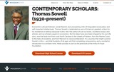 CONTEMPORARY SCHOLARS: Thomas Sowell - HS