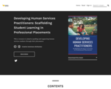 Developing Human Services Practitioners: Scaffolding Student Learning in Professional Placements
