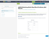 2.MD.B Modeling Multi-Step Word Problems_Ball Throws