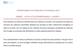 OER-UCLouvain: Apprentissage par problème en physique pour des groupes d'étudiants en apprentissage actif : électroaimants.