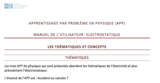 OER-UCLouvain: Apprentissage par problème en physique pour des groupes d'étudiants en apprentissage actif : Walibi.