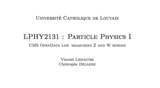 OER-UCLouvain: LPHY2131 data analysis lab using CMS open data