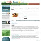 Creative Communication Frames: Discovering Similarities between Writing and Art