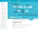 Fitting A Line to Data