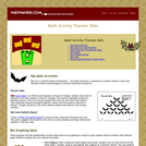 Math Activity Themes: Bats