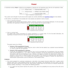 Power Applet