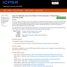 Age and Attitudes about the Rights of Homosexuals: A Data-Driven Learning Guide