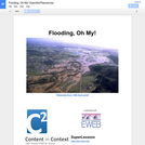 Flooding, Oh My!
