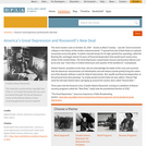 America's Great Depression and Roosevelt's New Deal