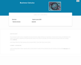 Business Calculus