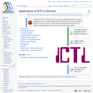 Applications of ICT in Libraries