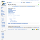 Applied Ecology