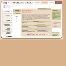 Exploring Educational Resources Online
