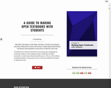 A Guide to Making Open Textbooks with Students