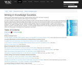 Writing in Knowledge Societies