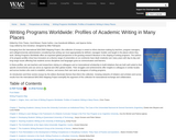 Writing Programs Worldwide: Profiles of Academic Writing in Many Places