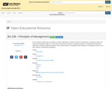 BA 206 - Principles of Management