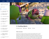 1. Creating objects