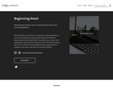 Beginning Excel