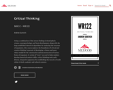 Critical Thinking