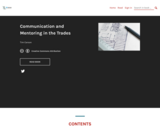 Communication and Mentoring in the Trades
