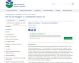 Blacks In Nature…Oxymoron or Paradox?