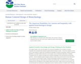 The American Disabilities Act, tourism and hospitality with applied biotechnological design