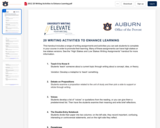 20 Writing Activities to Enhance Learning Handout PDF