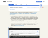 Classics in International Trade Law