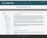 Business Law and Ethics