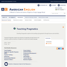 Teaching Pragmatics